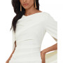 Caped Sheath Dress