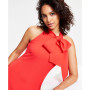 Bow-Neck Halter Dress