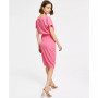 Blouson Wrap Dress