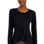 Women's Long-Sleeve Twist-Front Top, Created for Macys