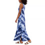 Women's Printed Scoop-Neck Maxi Dress, Created for Macy's