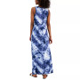 Women's Printed Scoop-Neck Maxi Dress, Created for Macy's
