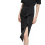 Women's Ruffled Ruched Sheath Dress