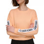 Calvin Klein Women's Cotton Logo-Sleeve Tee