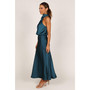 Womens Anabelle Halter Neck Maxi Dress