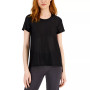 Women's Relaxed Short-Sleeve Mesh Tee, Created for Macys