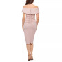 Off-the-Shoulder Sheath Dress