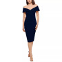 Off-the-Shoulder Sheath Dress