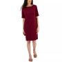 Cotton Cuffed-Sleeve Dress, Created for Macy's