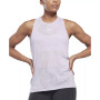 Women's Lightweight Burnout Mesh Racerback Tank Top