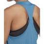 Women's Lightweight Burnout Mesh Racerback Tank Top