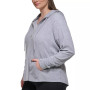 Ruched-Sleeve Zip Hoodie, XS-3X