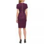 Women's Faux-Suede Tulip-Sleeve Dress