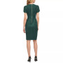 Women's Faux-Suede Tulip-Sleeve Dress