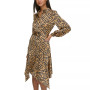 Women's Printed Handkerchief-Hem Dress