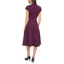 Women's Button-Front Fit & Flare Dress