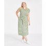 Women's Tie-Waist A-Line Midi Dress, Created for Macy's