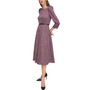 Women's Belted A-Line Dress