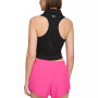 Women's Racerback Polo Crop Top