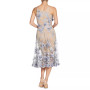 Audrey Floral Appliqué Lace Dress