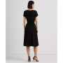 Women's Belted Georgette Dress