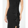 Women's Sleeveless Ruffle-Detail Gown