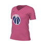 Women's Pink Washington Wizards 2022/23 City Edition Essential V-Neck T-shirt