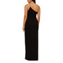 Aidan Mattox Women's Chain-Strap Asymmetric-Neck Gown