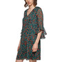 Women's Floral-Print Shift Dress