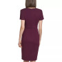 Women's Button-Trim Sheath Dress