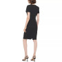 Women's Button-Trim Sheath Dress