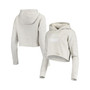 Women's Heathered Gray UCLA Bruins Story Cropped Pullover Hoodie