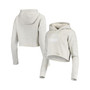 Women's Heathered Gray UCLA Bruins Story Cropped Pullover Hoodie