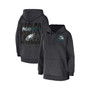 Women's Heather Charcoal Philadelphia Eagles Fleece Pullover Hoodie