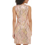 Women's Sequined Sleeveless Sheath Dress