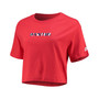 Women's Red US Soccer Voice Crop Top