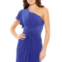 Women's One Shoulder Midi Length Dress