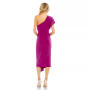 Women's One Shoulder Midi Length Dress