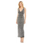 Women's Fully Beaded Sleeveless Column Dress