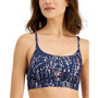 Women's Mod Splatter Low Impact Sports Bra, Created for Macy's