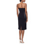 Women's Satin-Trim Strapless Sheath Dress
