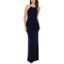 Petite Embellished-Strap Sleeveless Gown