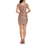 Women's Zoe V-Neck Sequin Bodycon Dress
