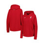 Women's Red Liverpool Essential Raglan Pullover Hoodie