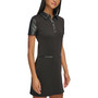 Women's Mixed-Media Polo Dress