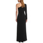 Women's One-Shoulder Long-Sleeve Gown