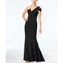 One-Shoulder A-Line Gown