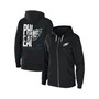Women's Black Philadelphia Eagles Sponge Fleece Full-Zip Hoodie
