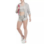 Women's French Terry Zip-Front Long Sleeve Hoodie