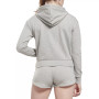 Women's French Terry Zip-Front Long Sleeve Hoodie